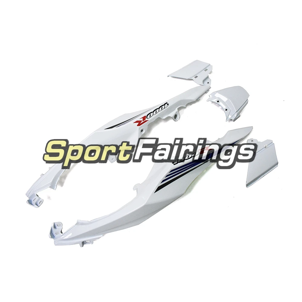 ABS Пластиковые обтекатели для Suzuki GSXR1000 2017 2018 2019 впрыски мотоциклов Cowlings белый