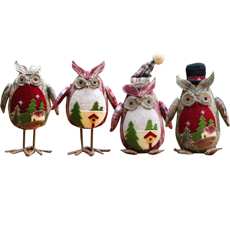 Hoomall Рождественские елочные украшения Детские Подарки настольные куклы DIY