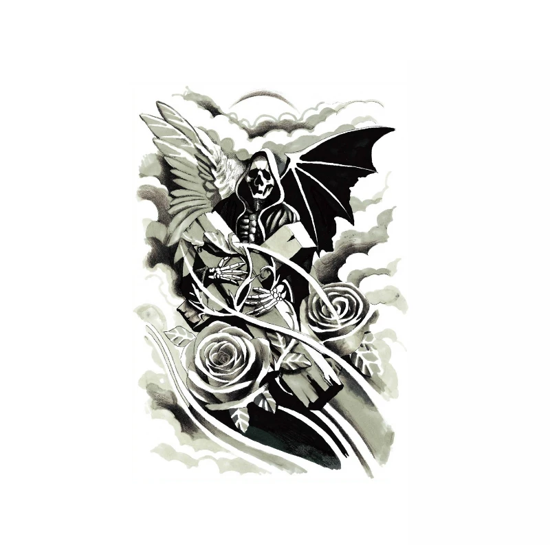 Swag большой на заднюю панель с полной защитой из моментальной татуировки