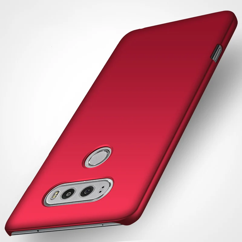 Для LG K40 V50 G8 V30 V20 V10 тонкий цветной резиновый матовый пластиковый жесткий чехол для LG G6 G7 Q6 Q8 STYLUS 3