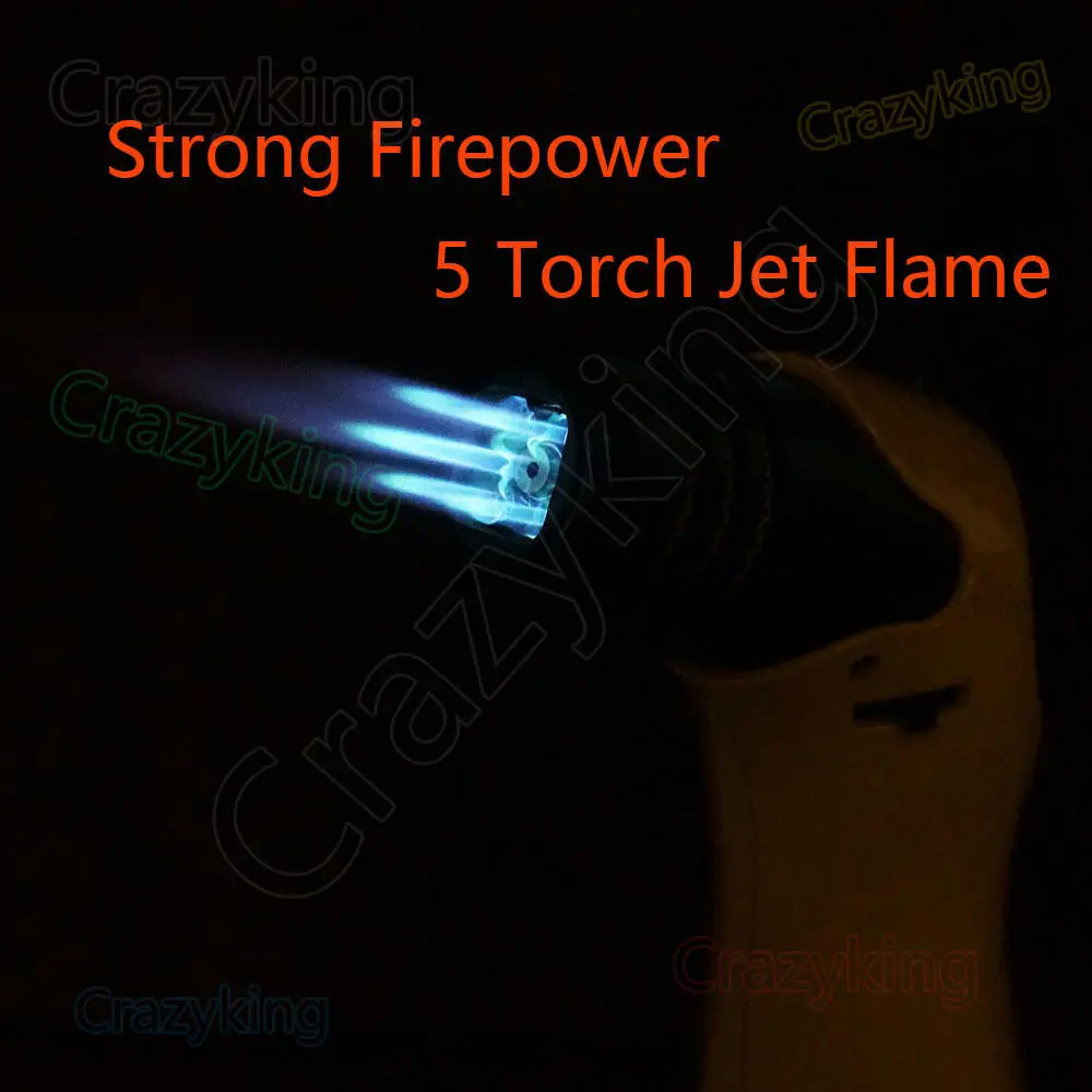 COHIBA сильный Мощность gun metal 5 факел Jet Flame зажигалка с замком | Дом и сад