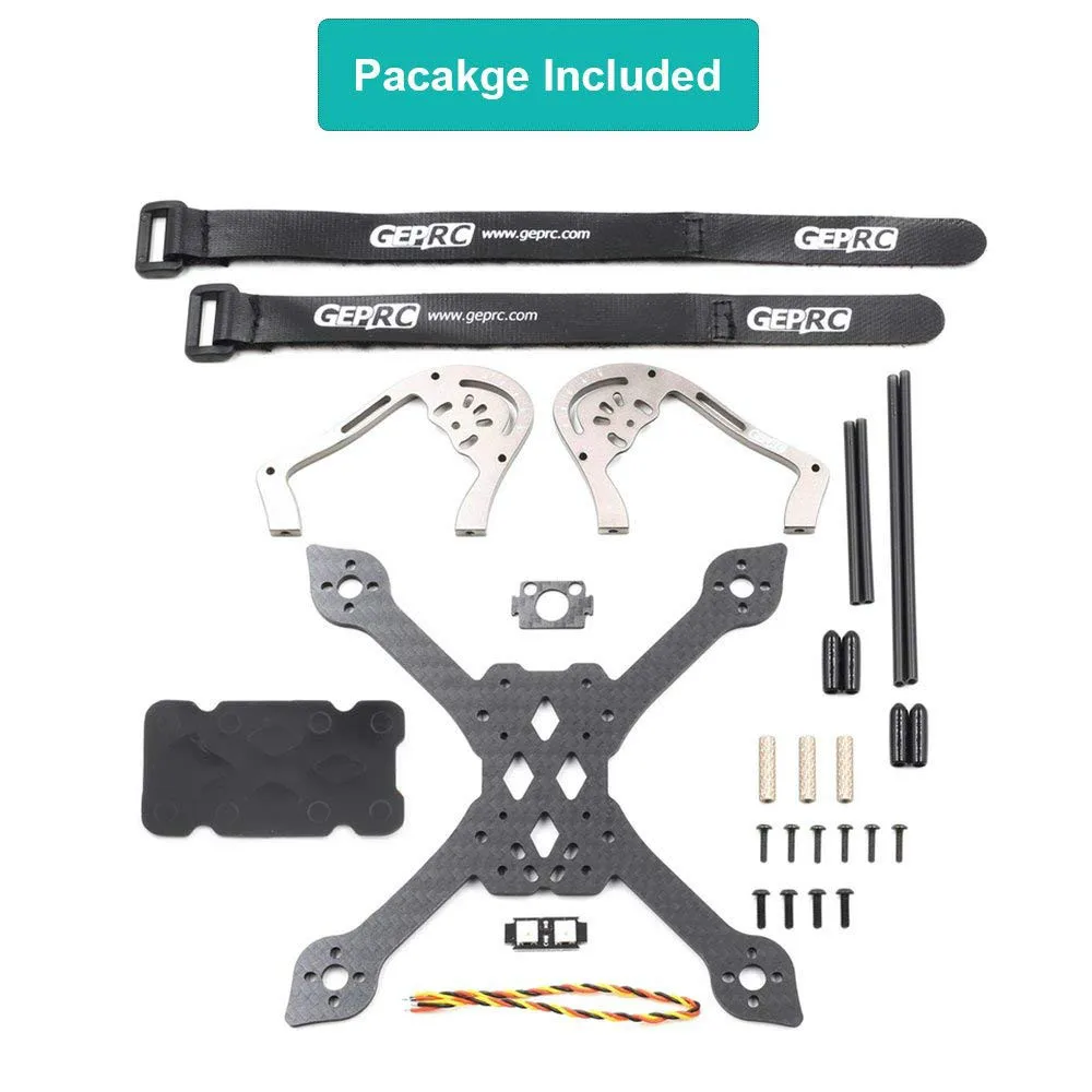 GEPRC MX3 Воробей GEPRC GEP-MX3 139 139 мм углеродное волокно 3 мм рукоятка мини-Дрон рамка FPV Гоночный комплект рамы для квадрокоптера Racer DIY