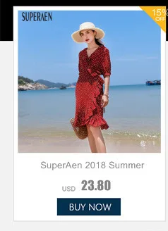SuperAen/платье с расклешенными рукавами и разрезом для женщин; однотонное хлопковое женское платье в Корейском стиле; Свободные повседневные женские платья; Новинка