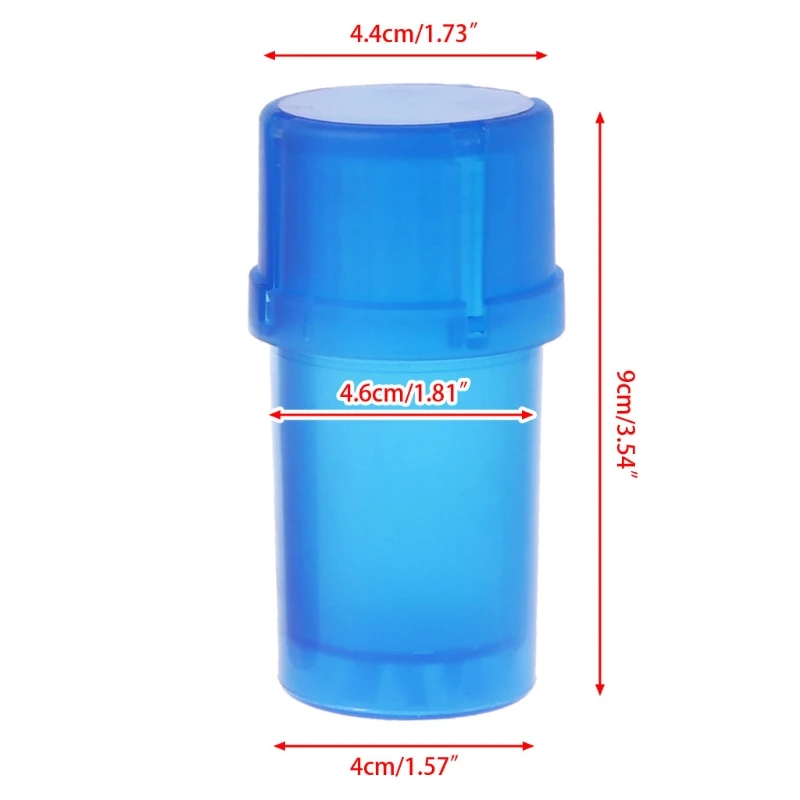 Пластиковая табачная травяная измельчитель для специй контейнер хранения