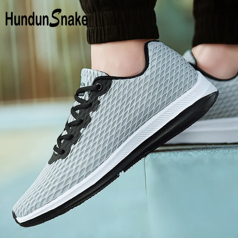grey Hundunsnake летние спортивные туфли мужские кроссовки 9908 Для мужчин кроссовки спортивный мужской обуви красовки корзина для спортзалов Homme Calcados G-7 - Цвет: grey