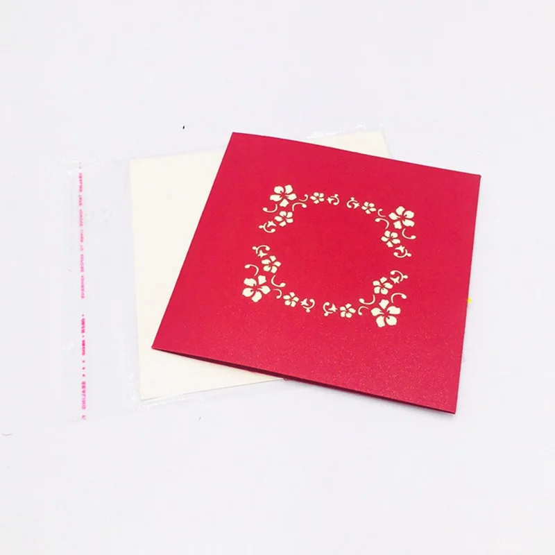 10 шт. поздравительные открытки с лазерной резкой|Открытки и приглашения| |