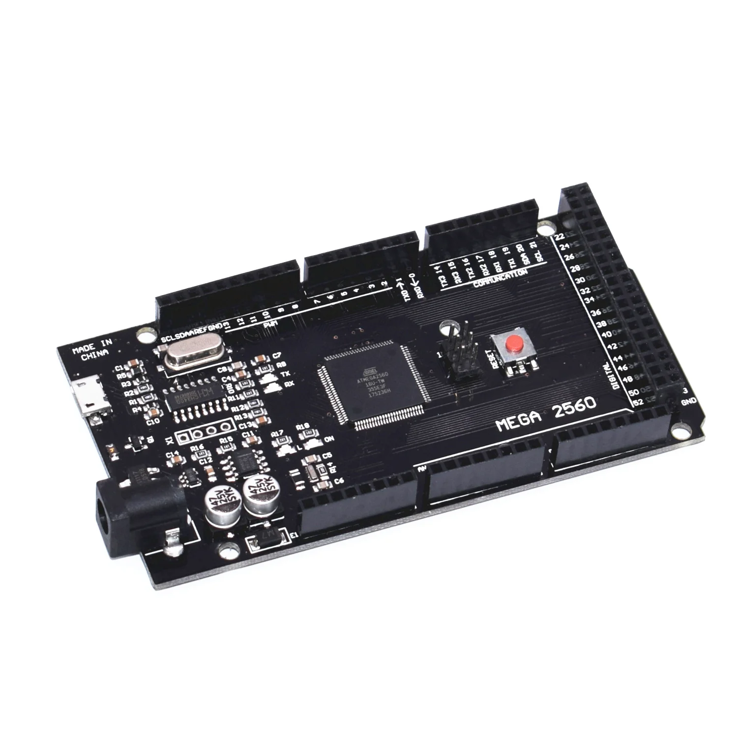 MEGA2560 макетная плата MEGA 2560 R3(ATmega2560-16AU CH340G) AVR USB плата