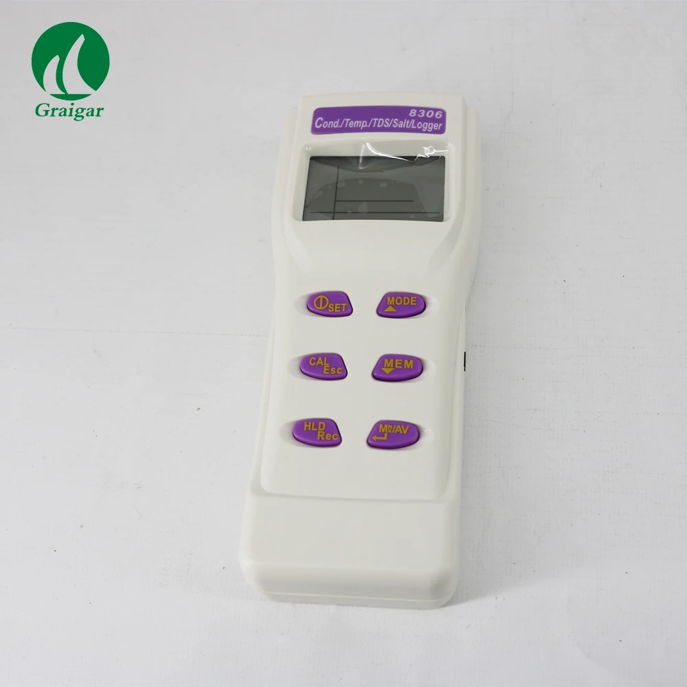 AZ8306 Handheld Digital Conductivity Meter TDS Detector Salinity Logger Range 0~1999uS/cm  | Инструменты