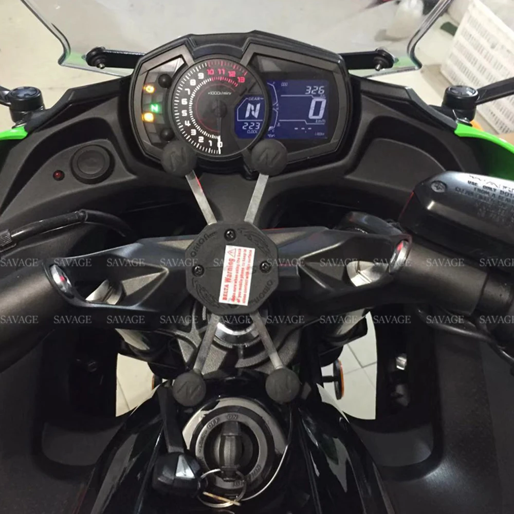Держатель для телефона GPS KAWASAKI ZX6R NINJA 650 1000 ER6F ZG1400 Z1000S аксессуары мотоциклов Рамка