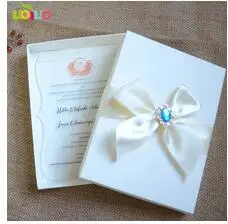 tied bow only Горячая Распродажа,, прозрачная индивидуальная печать с парой фотографий, прозрачная акриловая Свадебная пригласительная карта - Цвет: tied bow only