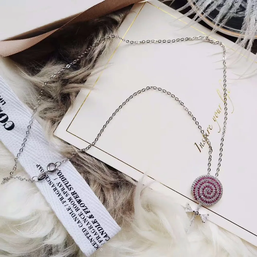 2019 новая распродажа Длинное колье с подвеской леденец башня оптовые ювелирные