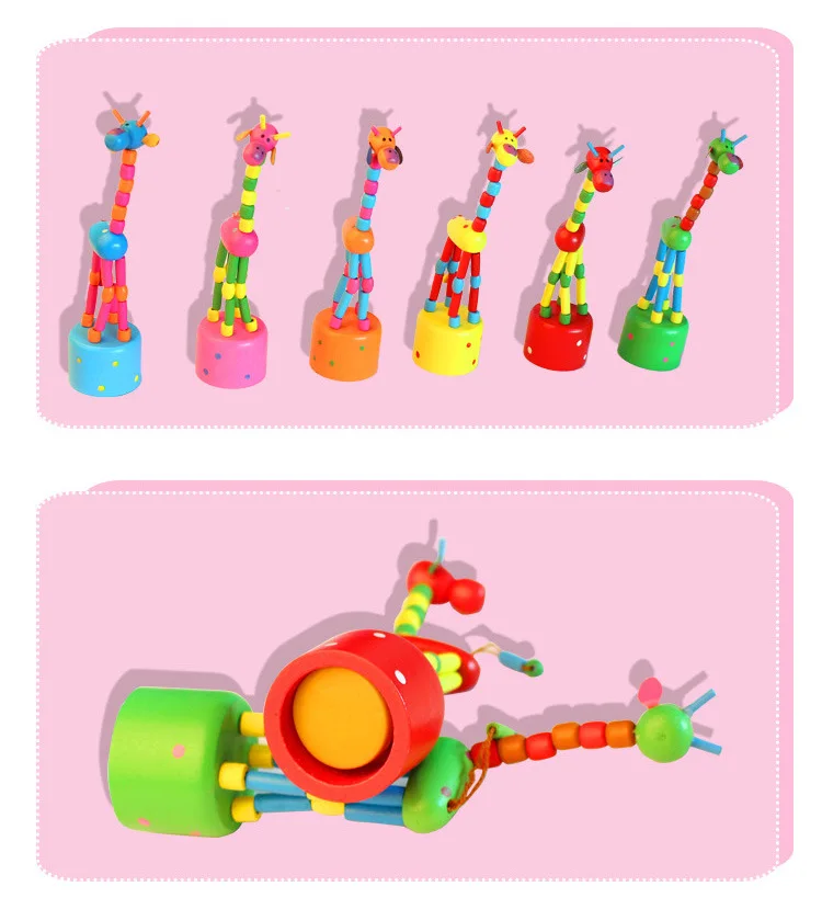 Забавные деревянные игрушки для детей Развивающие головоломки геометрическая