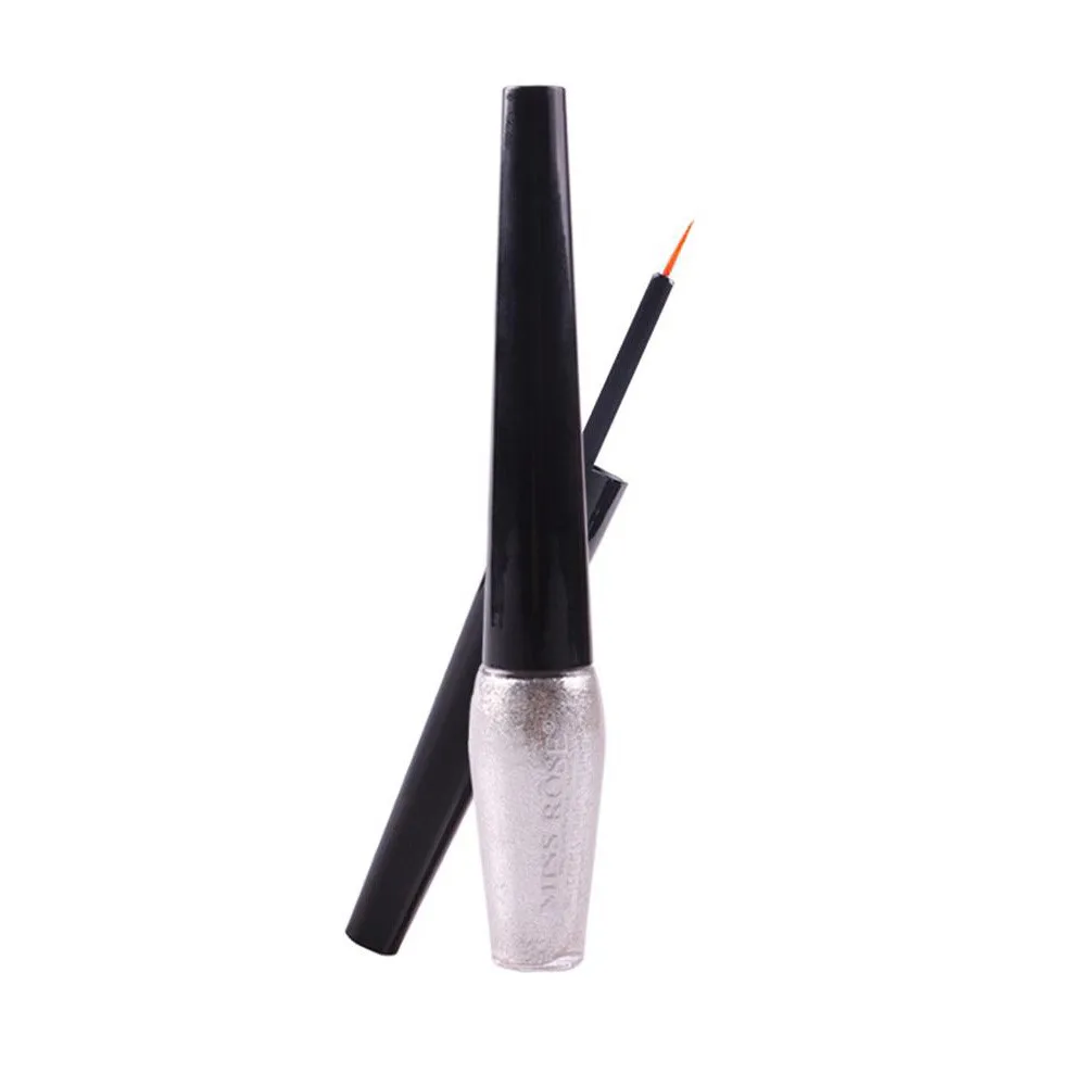 Мисс Роза металлический блеск светящиеся тени для век Comestics губ стойкий жидкий