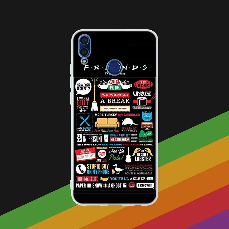 Phone Case 15 Силиконовый чехол для телефона, сериал "Лучшие друзья" для huawei Honor 10i 9i Lite 8a 8x max 8c 7x 7a pro 6x V20 Paly Soft - Цвет: Phone Case 15