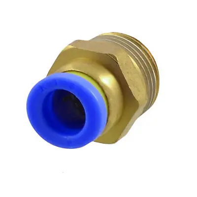 

3/8" Male Thread 8mm Connector Dia One Touch Tube Push In Quick Fittings