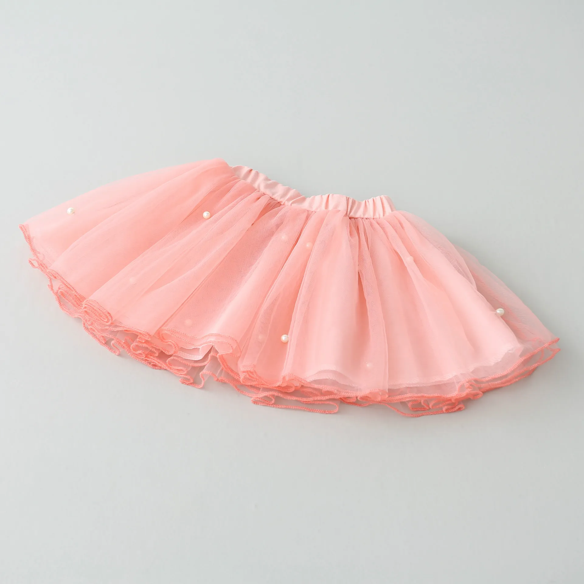 Платья для девочек новинка 2018 милая белая футболка и розовое платье со стразами