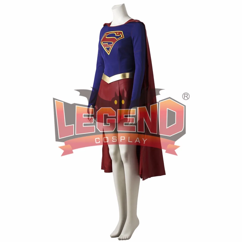 Костюм для косплея Supergirl костюм Кара зоржэль данвера | Тематическая одежда и