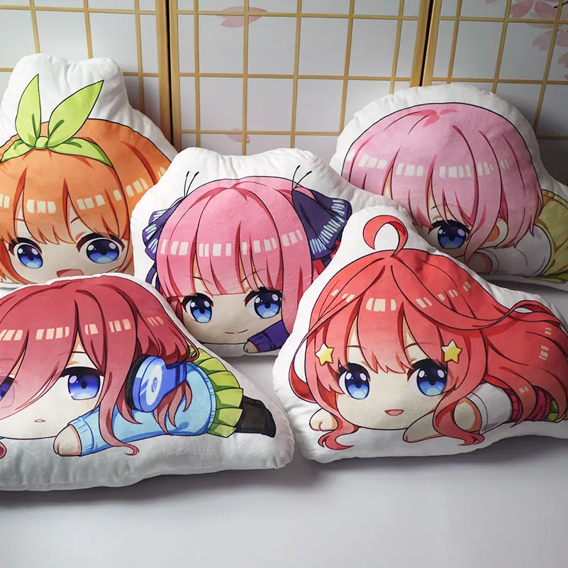 Куинтэссенция кувшин Подушка игрушка Go Toubun no Hanayome Ichika Nino Miku Yotsuba Itsuki фигурка