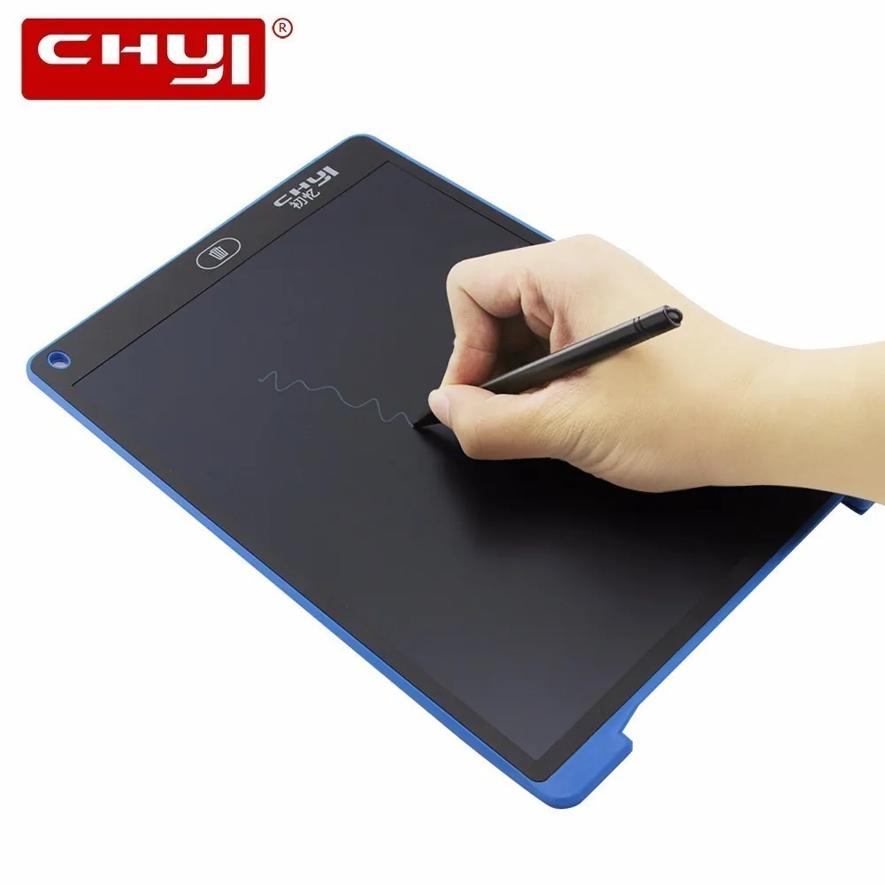 CHYI 12 ''ЖК-планшет для письма 12 дюймов цифровой блокнот для рисования смарт-блокнот для рукописного ввода электронных бумажных блокнотов портативная графическая доска игрушка для детей