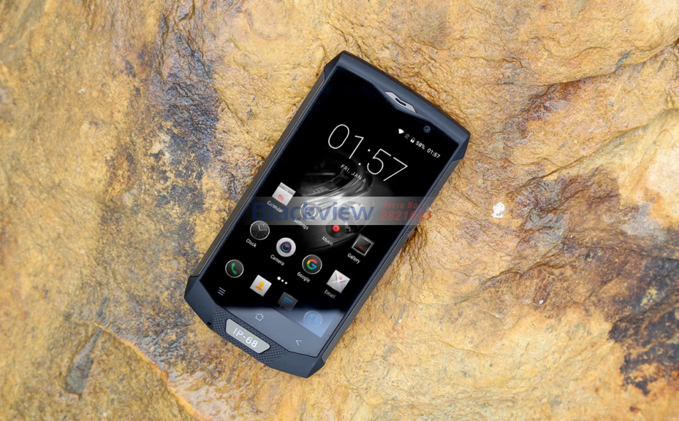 Blackview BV8000 Pro мобильный телефон IP68 Водонепроницаемый Android 7,0 5," FHD MTK6757 Восьмиядерный 6 ГБ+ 64 ГБ 16 МП боковой сенсорный NFC Смартфон