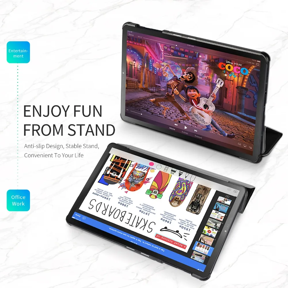Магнитный Складной флип-чехол из ПУ кожи для Samsung Galaxy Tab S4 10 5 &quot T835 чехол планшета