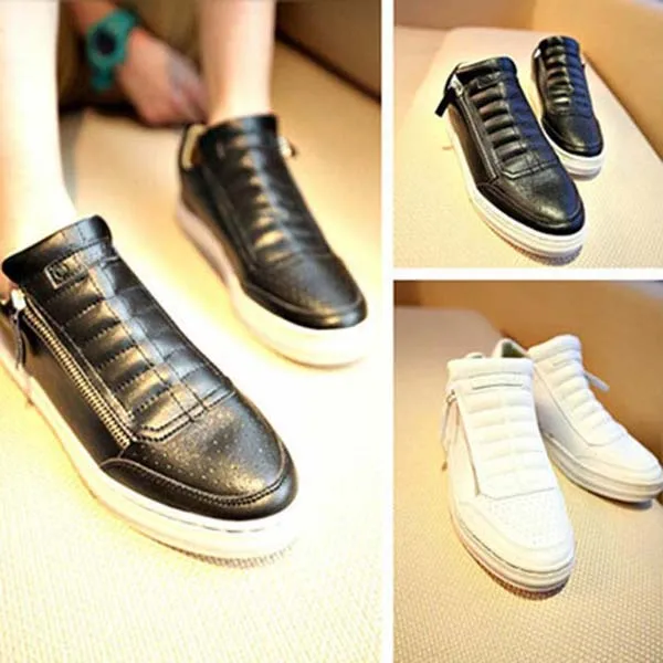 Новая осень/зима Мужская обувь PU Повседневная кожаная Для мужчин модные