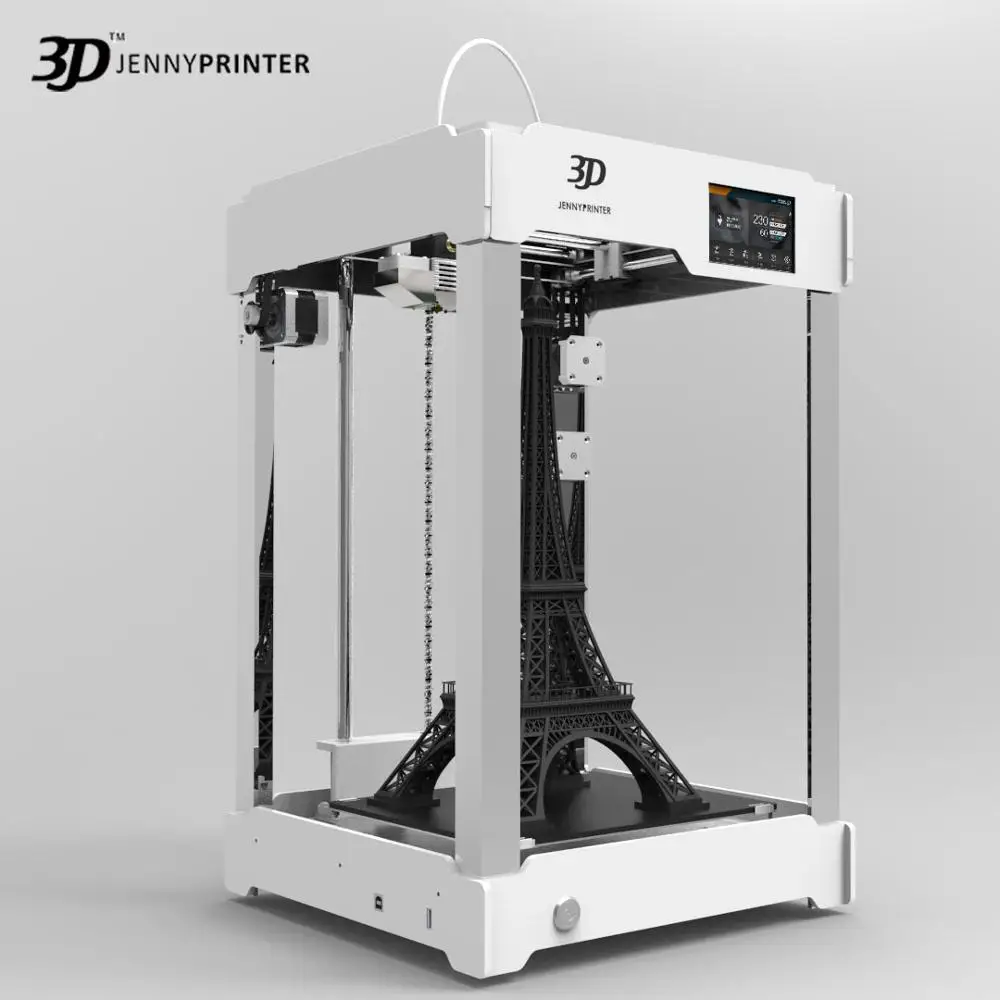 Jenny Maker 3 DIY/Собранный FDM 1,75 мм нить Боуден Экструдер 3d принтер с одним соплом 3d принтер в продаже