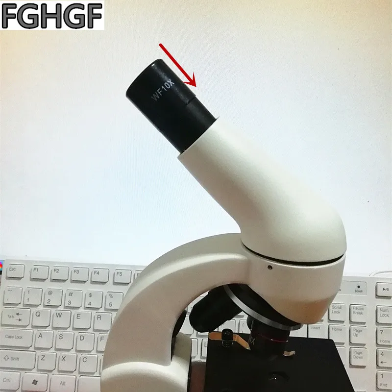 FGHGF WF10X Биологический микроскоп 10X диаметр 23 2 мм оптический окуляр окуляр|Линзы| |