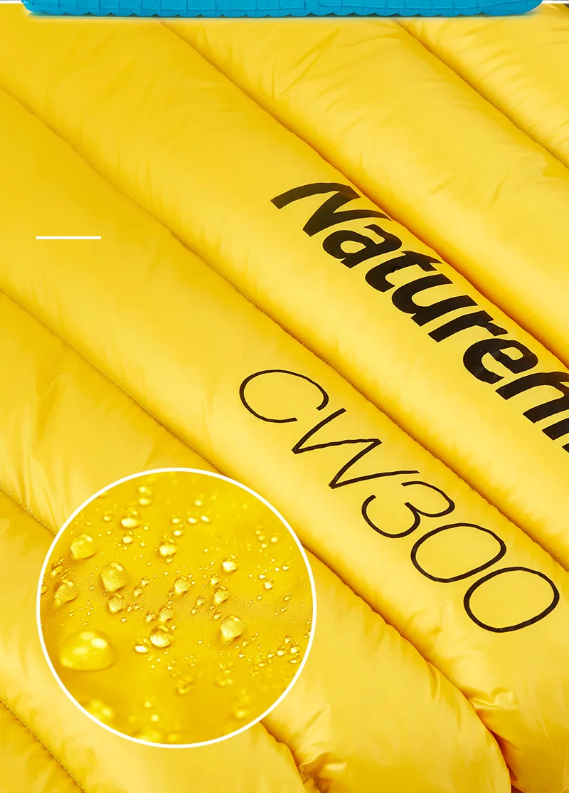Naturehike Factory Store сверхлегкий спальный мешок с наполовину нагрудным ремнем, утиный пух, спальный мешок для отдыха на природе, туризма, гусиный пух, ленивый спальный мешок