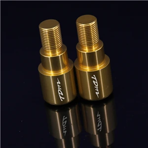 Golden RiderJacky CNC руль мотоцикла концы ручки слайдер для Yamaha TDM 850 TDM850 1991-1999 1996 1997 1998 мотоцикл обработчик бар - Цвет: Golden