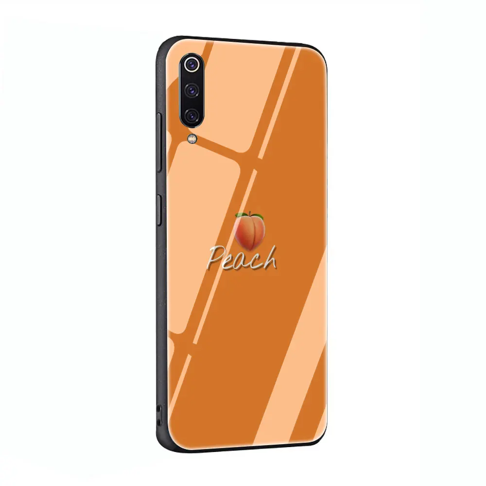 G8 Розовый персиковый чехол для телефона из закаленного стекла для Xiaomi mi 8 9 Красный mi 4X 6A Note 5 6 7 Pro Pocophone F1 - Цвет: G8