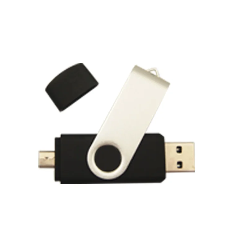 White OTG USB флеш-накопитель 4 ГБ 8 ГБ 16 ГБ 32 ГБ для Android/Tablet/PC USB 2,0 флеш-накопители с логотипом на заказ, флеш-накопитель U Dick, свадебные подарки - Цвет: White