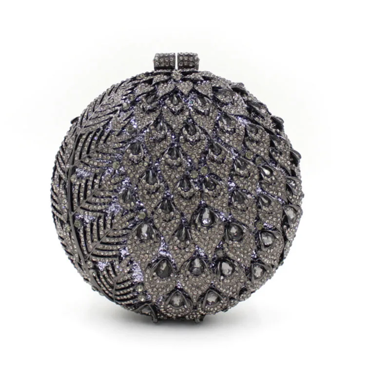 Брендовый роскошный полностью Алмазный клатч XIYUAN с ананасом Женская вечерняя