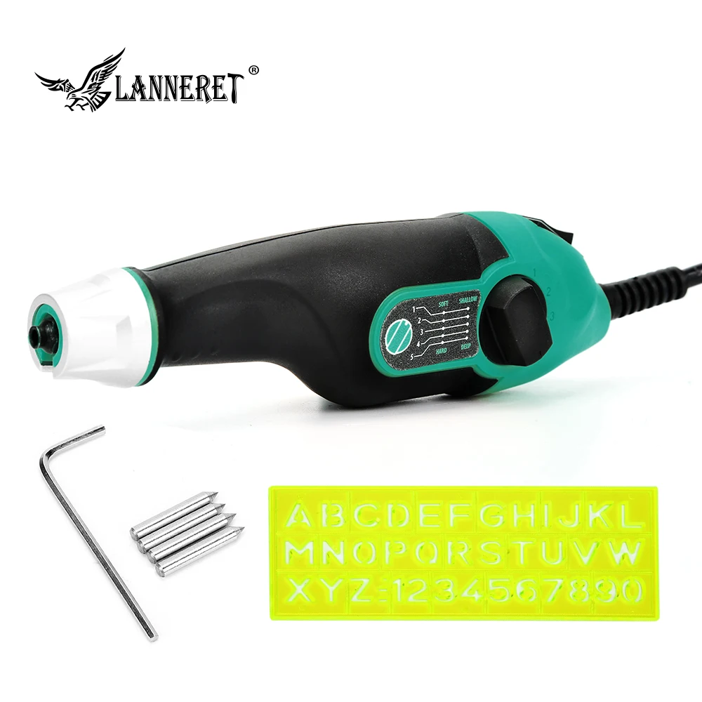 Электрический гравер LANNERET 24 Вт Миниатюрная дрель с переменной скоростью