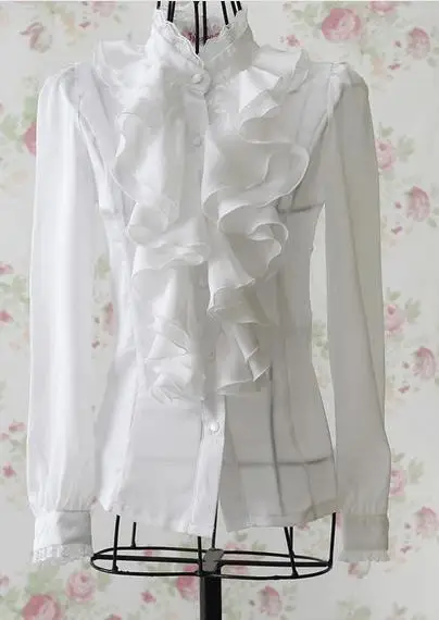 Женская атласная рубашка с длинными рукавами-фонариками Элегантная блузка