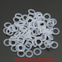 od 10mm x cs 2 4mm silicone rubber oring gaskets oring set rubber o rings