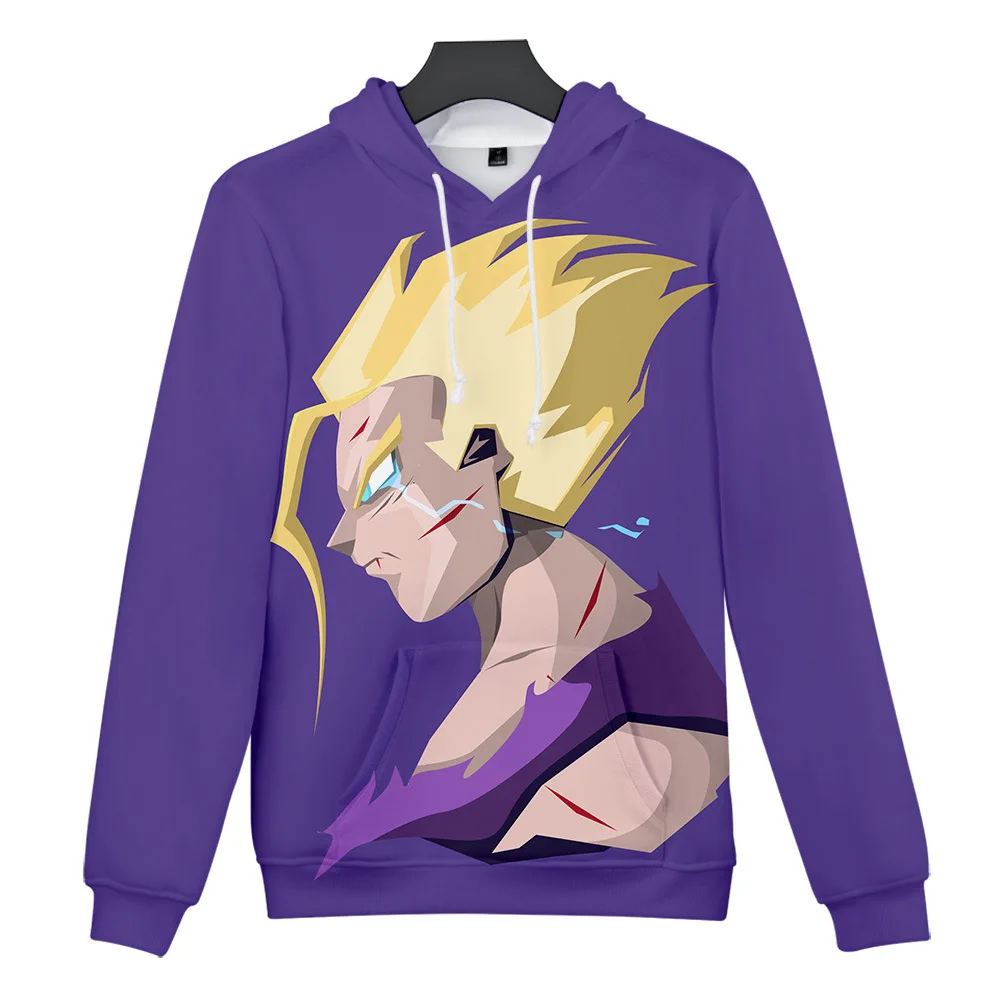 Anime Hoodie Dragon Ball Z Pocket Hooded Sweatshirt Kid Goku 3D Hoodies Pullovers Men Women Long Sleeve Outerwear Poleron Hombre