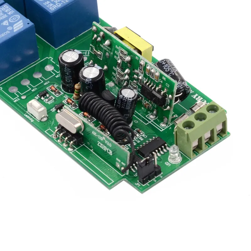 Переменный ток 85 250 В 110 в 230 4 канальный беспроводной пульт дистанционного