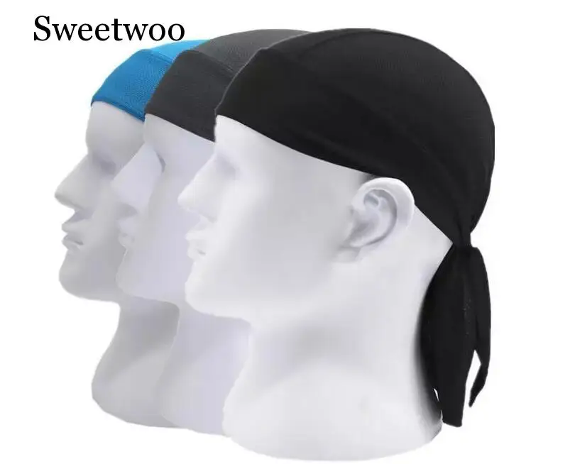 

Шапка Пиратская для велоспорта, однотонная бандана для мужчин и женщин, шарф для езды на велосипеде, Балаклава