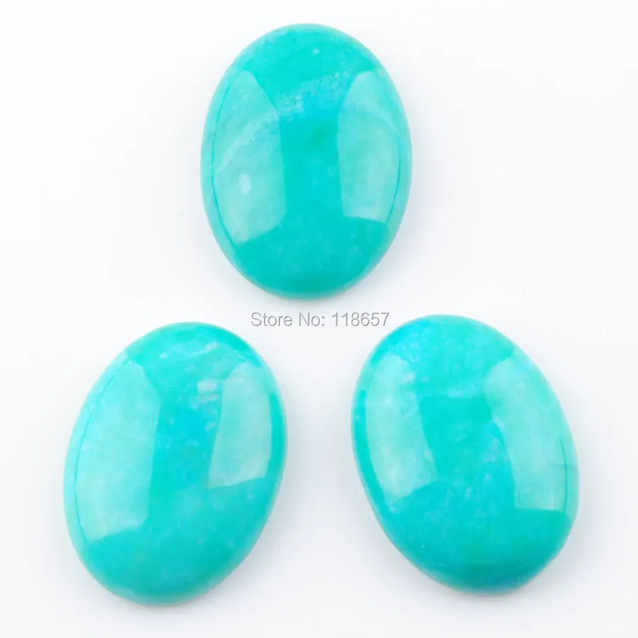 YOWOST Natural Gem Stone Oval 22x30x8MM No Hole Cabochon CAB 1PCS For Making Jewelry IBU333 | Украшения и аксессуары