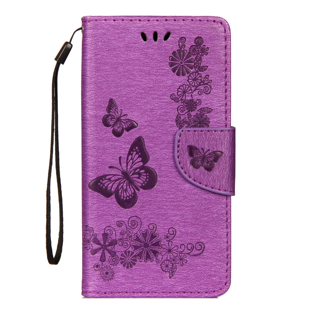 Кожаный чехол для coque samsung Galaxy J6 чехол Fundas для samsung J6 Plus чехол Бабочка Флип Бумажник телефон сумка оболочка