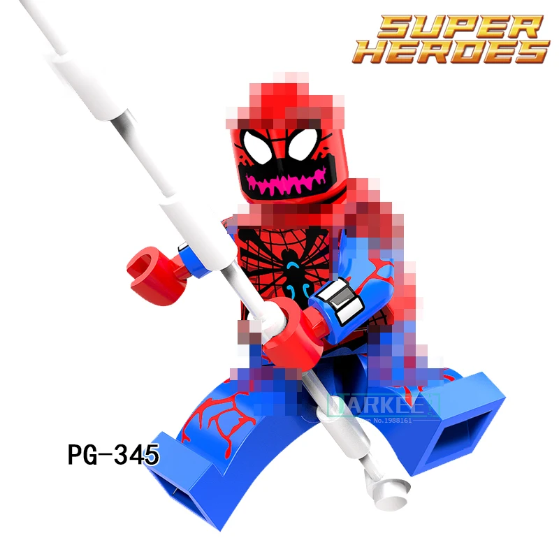 Здание Конструкторы Super Hero цифры Зеленый Гоблин Ultimate Spider-Man Mark 2 Ник Фьюри г. w. мост