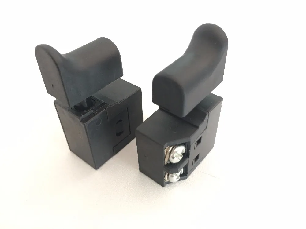 Электрические дрель мгновенный триггер переключатель SPST без AC250V/6A AC/125 В/12A 2