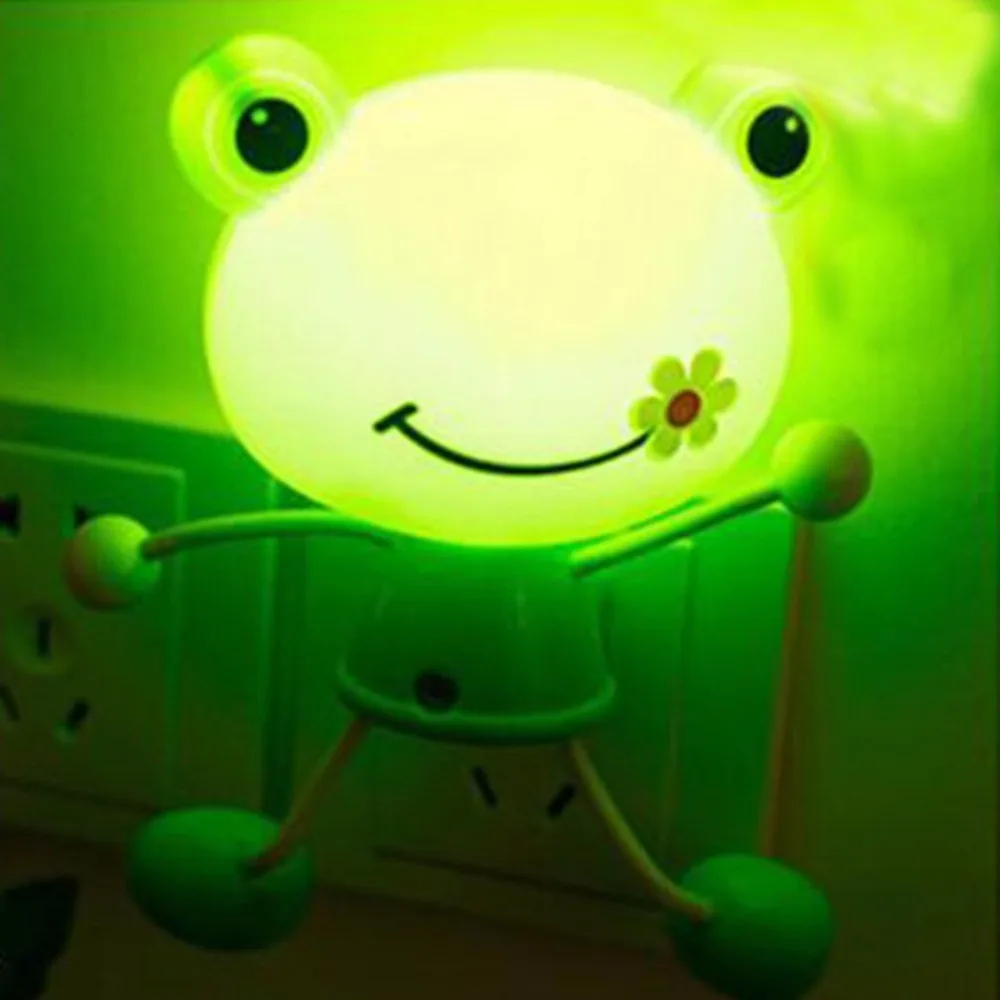 Животное светодиодный ночник мягкий световой датчик для автомобиля управление