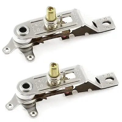 

2 Pieces Household Electric Iron Thermostat Controller AC 250V 12A