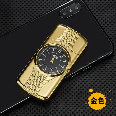 Настоящая Зажигалка для часов USB электрическая зарядка Зажигалка Новая креативная Вольфрамовая Проводная зажигалка