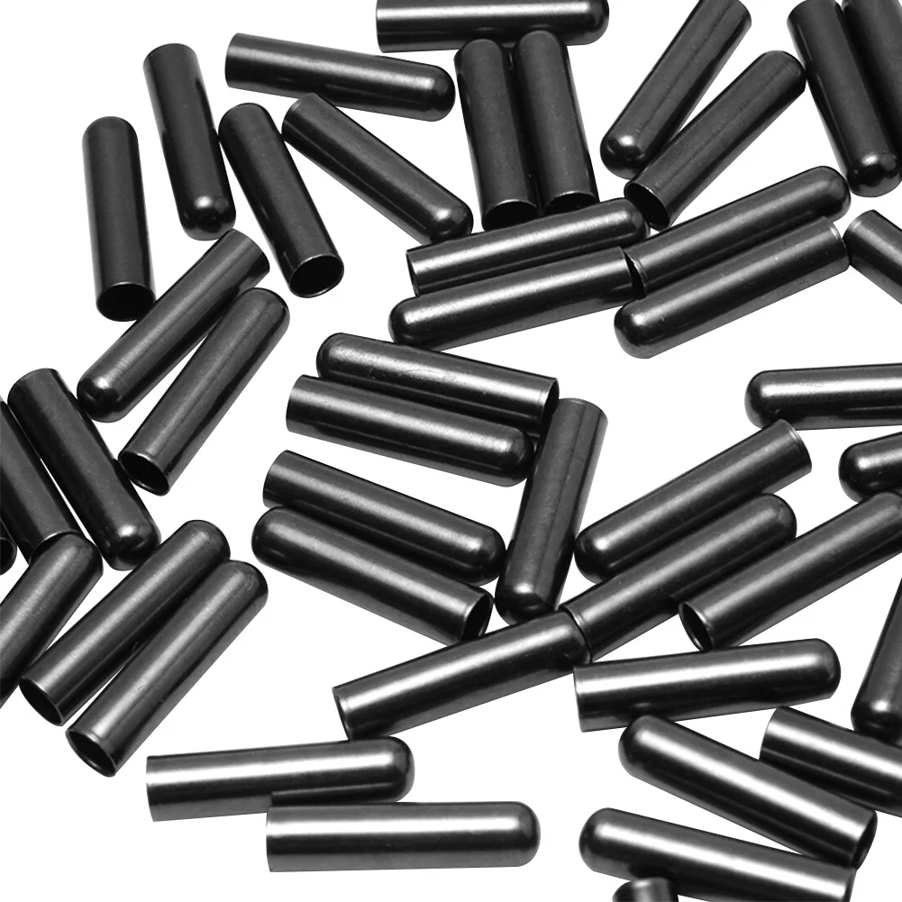 5 50 шт. металлические Aglets украшения модный прочный ремонт DIY наконечники для шнурков замена роскошные нержавеющие бесшовные концы аксессуары - Цвет: 5