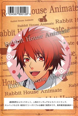 1 шт. 58 мм значок аниме Uta no prince SAMA Haruka Ren рюкзак Walleet значок булавка косплей аниме Фанаты круглая брошь