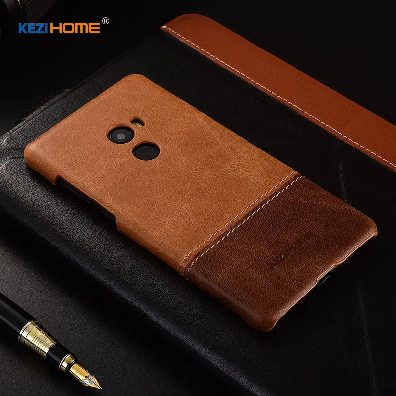 Kezihome для Fundas Xiaomi mi x 2 Чехол Ультратонкий чехол из натуральной кожи Mix 5