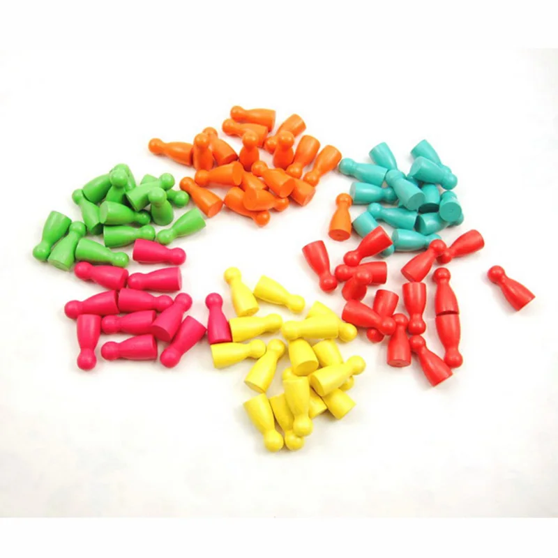 60 шт./компл. аксессуары для настольной игры в шахматы деревянные игры|Настольные